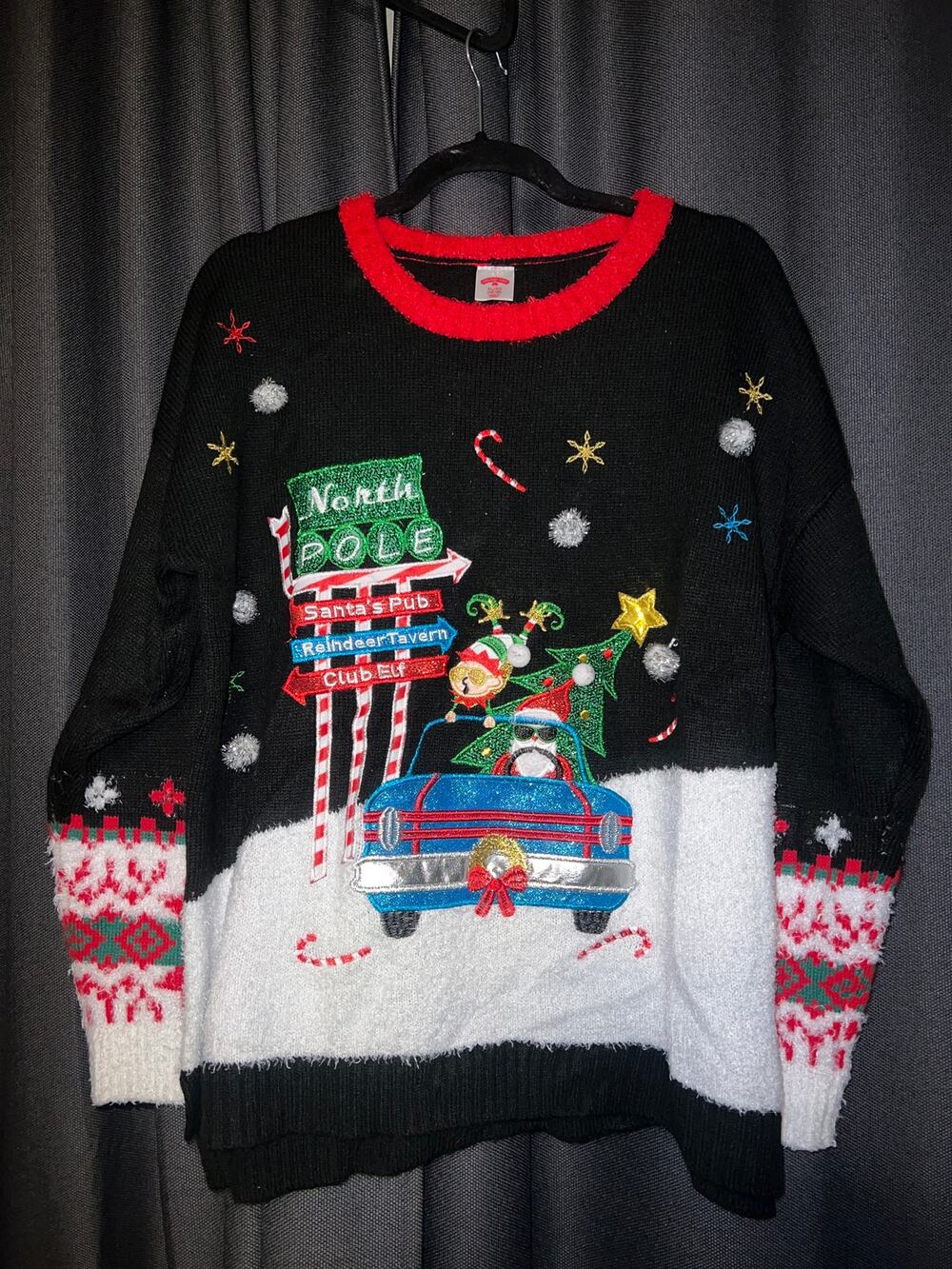 Ugly Christmas Sweater Xmas Size XL